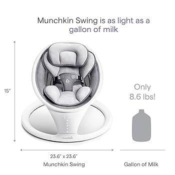Amazon.co.jp: munchkin マンチキン 電動ベビースウィング